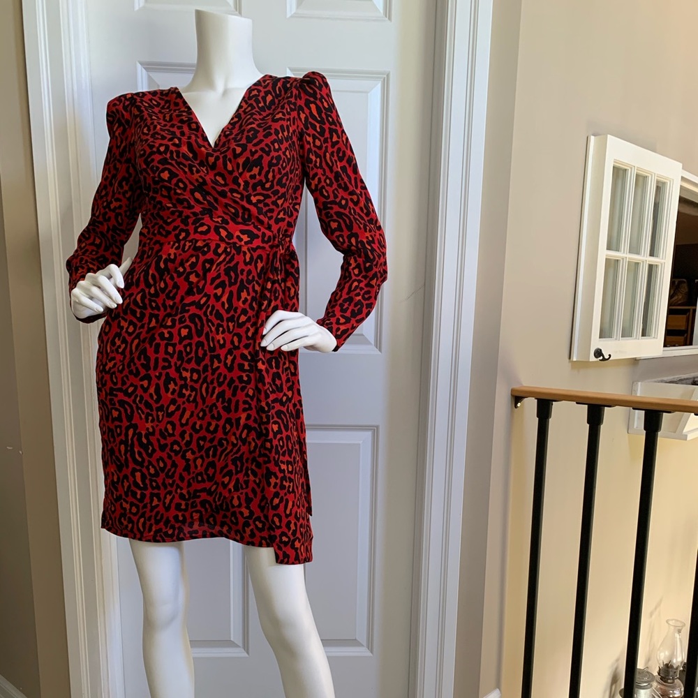 Banana Republic Faux Wrap Dress size 0